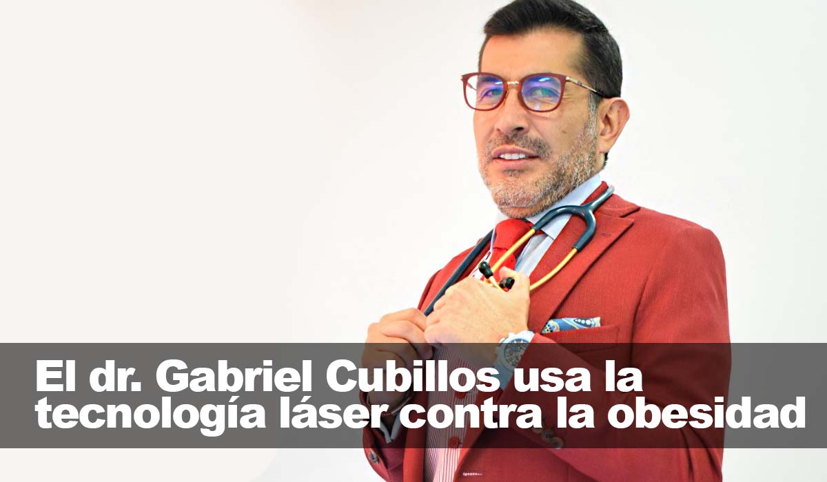 El Dr. Gabriel Cubillos se sirve de la tecnología láser para enfrentar la obesidad y el exceso de peso